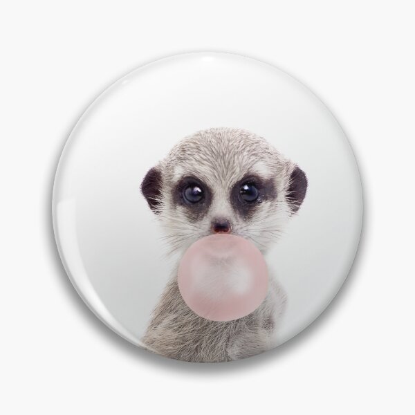 Item preview, Bubble gum meerkat designed and sold by sisiandseb.