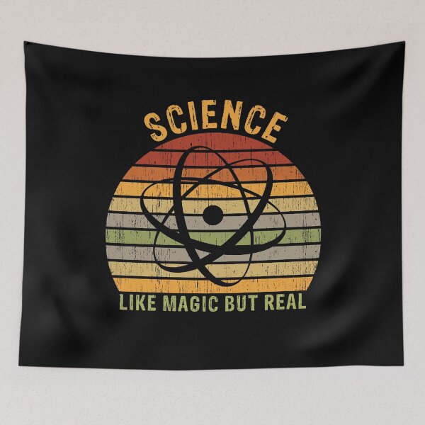 Item preview, Science Like Magic But Real,Funny Retro designed and sold by entwistle2.