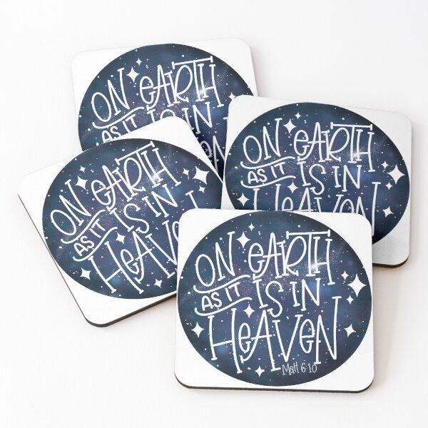 Item preview, On Earth As It Is In Heaven designed and sold by TheJoyfulLilyCo.