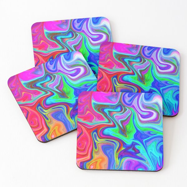 Item preview, Abstract Colorful Marble Pattern  designed and sold by Deborah Camp.