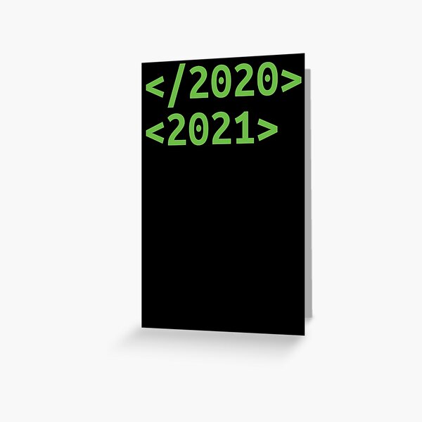 Item preview, goodbye 2020 hello 2021 code designed and sold by CodingForTech.