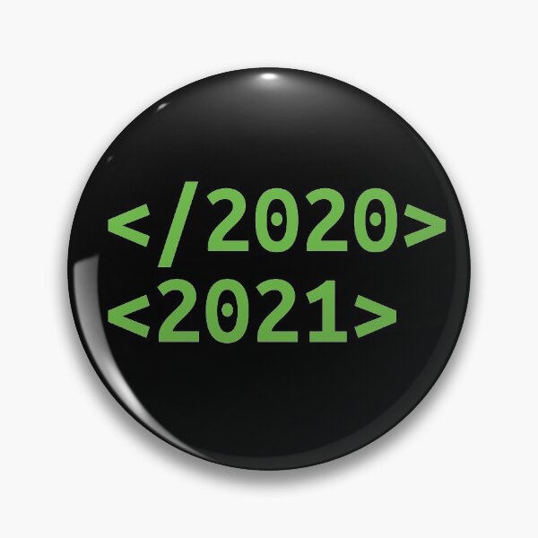 Item preview, goodbye 2020 hello 2021 code designed and sold by CodingForTech.