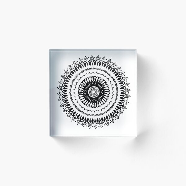 Item preview, Mandala doodle minimalist designed and sold by StickinTogether.