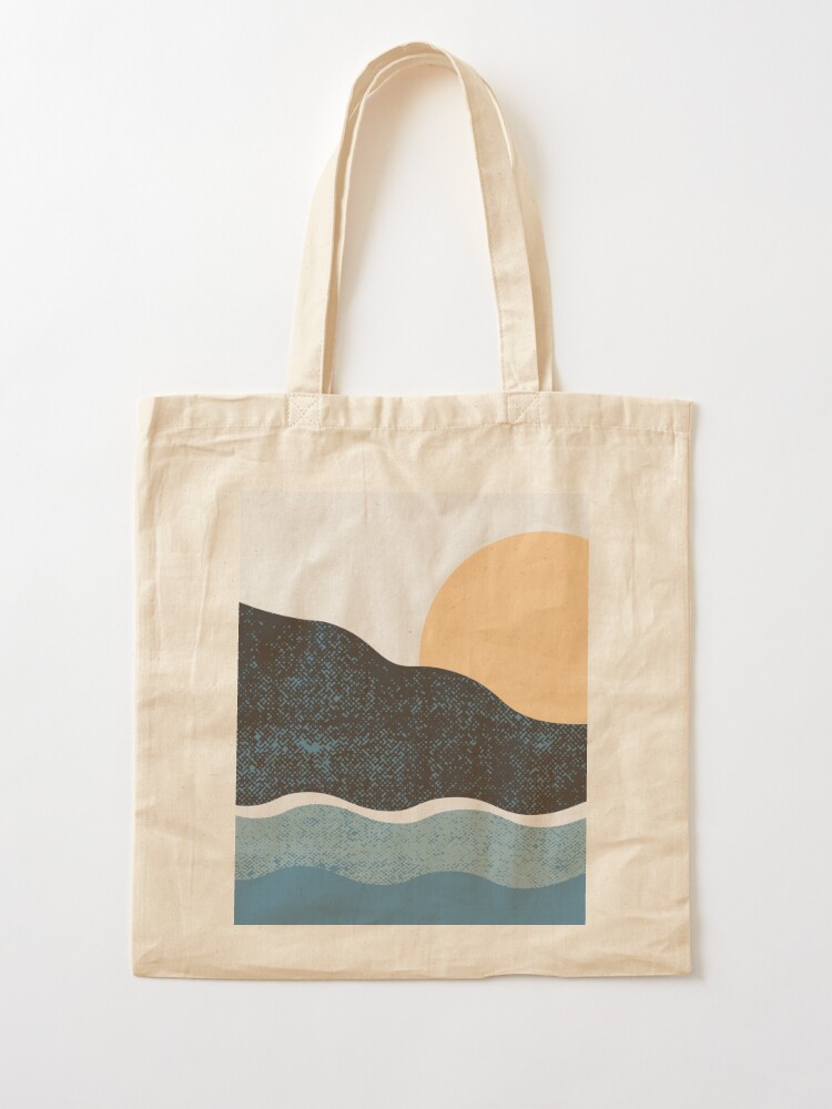 Sunset-Inspired Pastel Tote Bags : ll bean tote