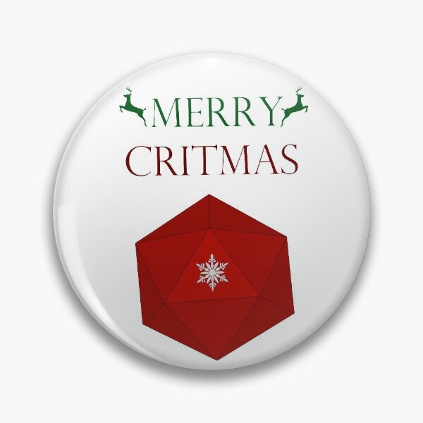 Item preview, Merry Critmas designed and sold by DiceUponaTime.