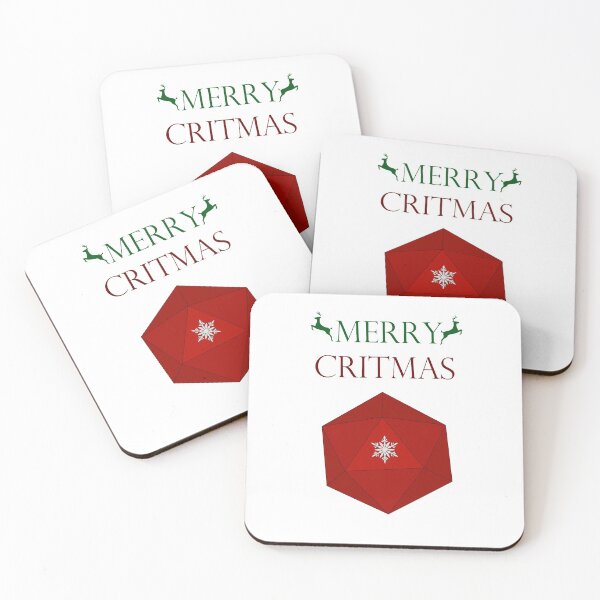 Item preview, Merry Critmas designed and sold by DiceUponaTime.