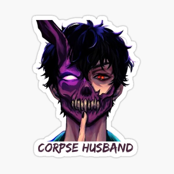 Corpse Husband Meme Stickers | Redbubble