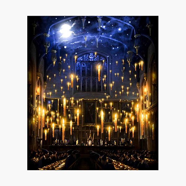 Moonlight candles Photographic Print