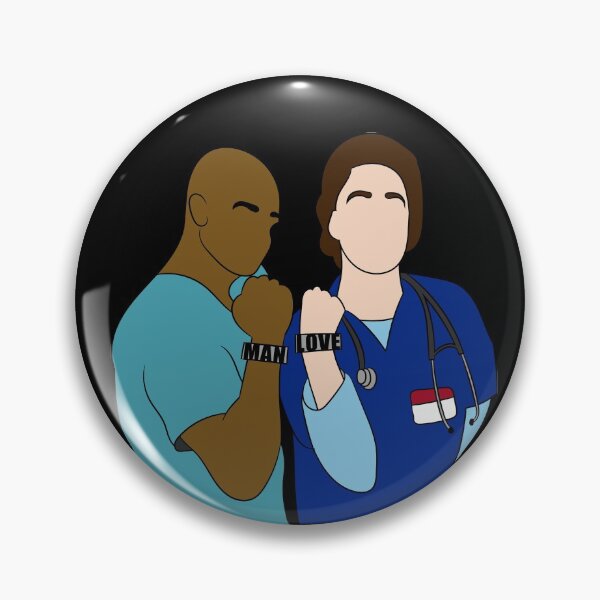 Item preview,  JD And Turk Man Love designed and sold by TvDoodles.