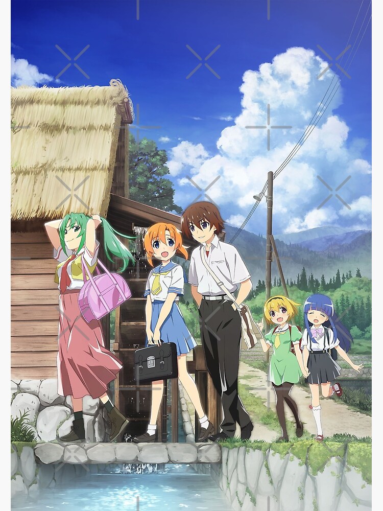 Higurashi no Naku Koro ni Sotsu Greeting Card for Sale by