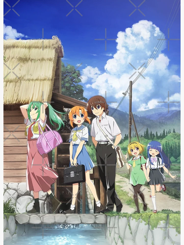 Higurashi no Naku Koro ni Sotsu Poster for Sale by Bothaina