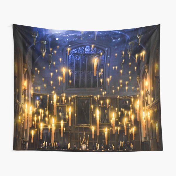 Moonlight candles Tapestry