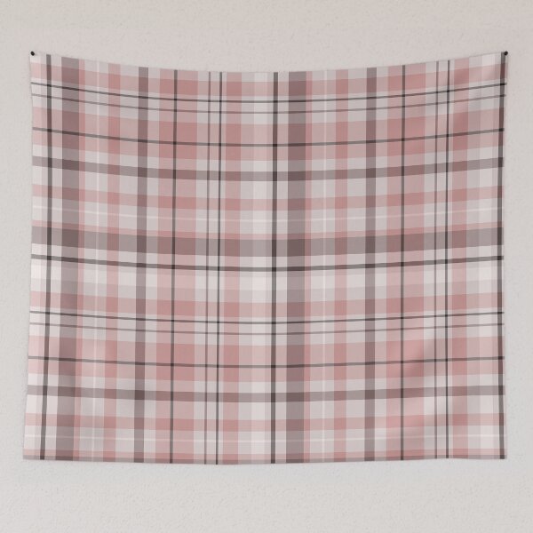 Item preview, Coral and Brown Plaid designed and sold by JupiterCyclops.