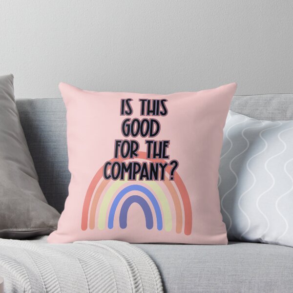 Item preview, Is this Good for the Company Office Workplace quote with retro rainbow space designed and sold by mkopka.