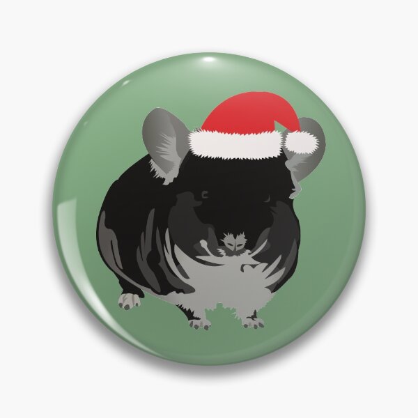 Item preview, Christmas Chinchilla designed and sold by KCPetPortraits.