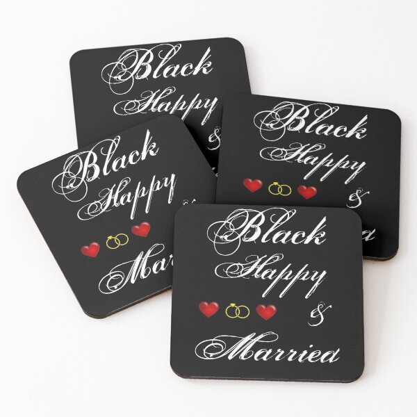 Item preview,  Black Happy And Married designed and sold by Fatimalak.