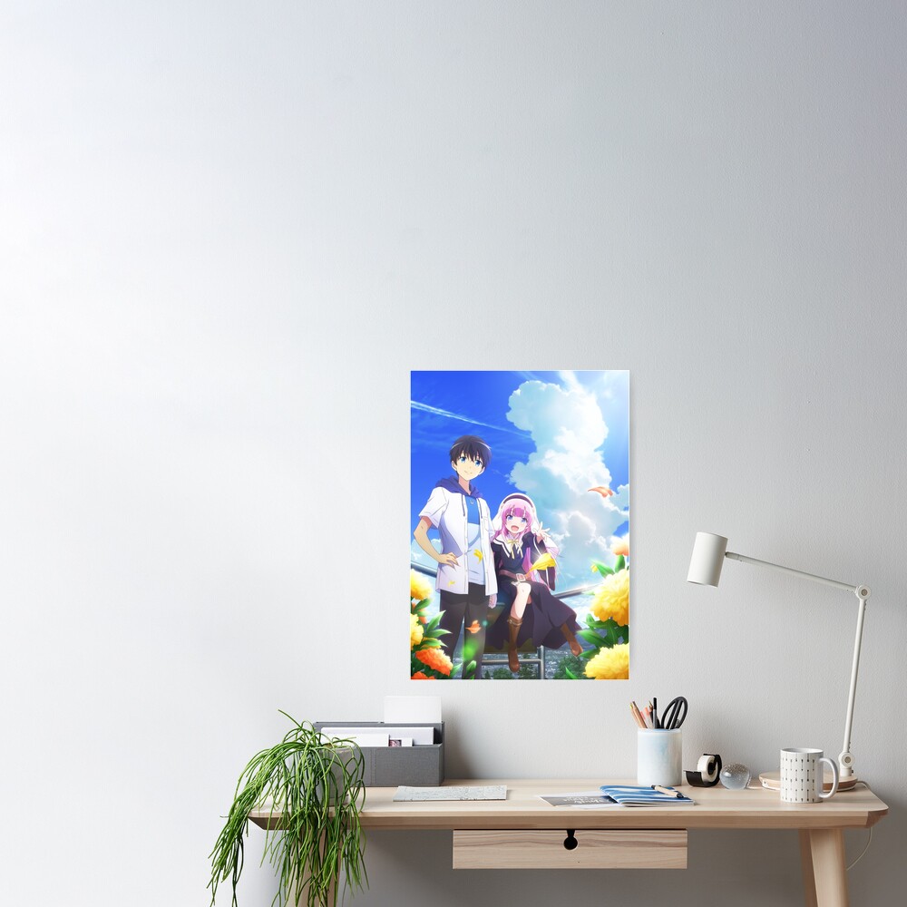 Anime Kamisama Ni Natta Hi Kyouko Izanami 4 70x70cm Modern Canvas Art Print  : : Home & Kitchen