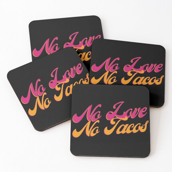 Item preview, no love no tacos designed and sold by Peaceful Life Co.
