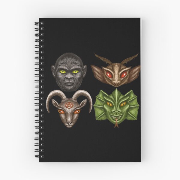 Item preview, Cryptids - Black Background designed and sold by veridianora.