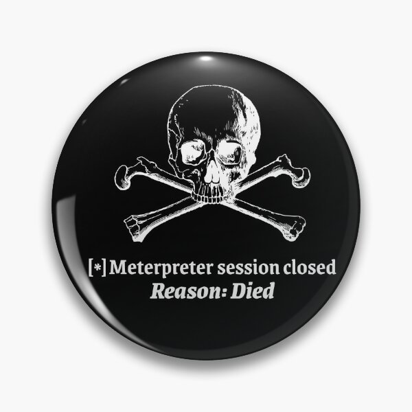 Item preview, Meterpreter session died designed and sold by HackSwag-co.
