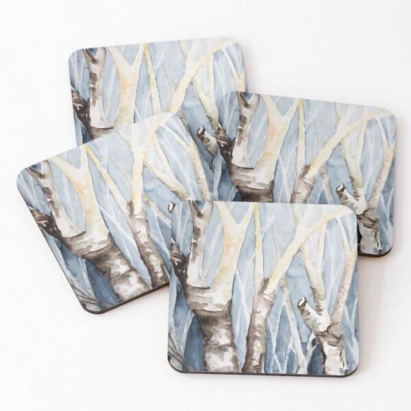 Item preview, Dreaming Birch Trees designed and sold by Barbara Pommerenke.