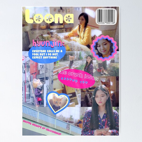 Item preview, Hyunjin (Loona) Magazine designed and sold by bridgeshop.
