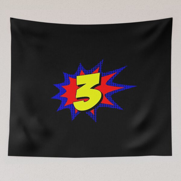 Item preview, Superhero 3 Years Old Birthday designed and sold by flippinsg.