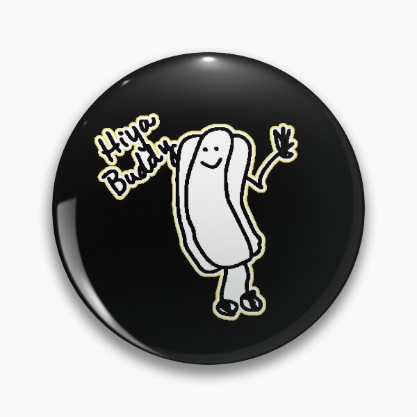 Item preview, The Office Hiya Buddy Hotdog Print designed and sold by madisonjac.