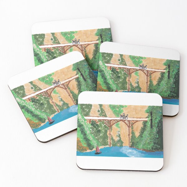 Item preview, QV: China Bridge designed and sold by Barbara  Goldfeder.