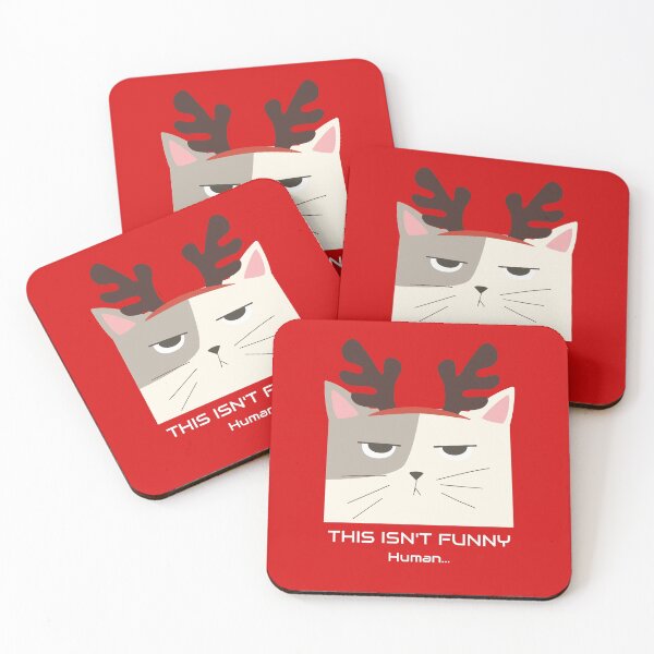 Item preview, Chirstmas, gato reno designed and sold by CultOfHustlers.