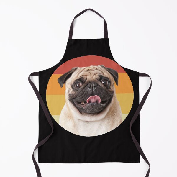 Item preview, pug vintage retro face dog designed and sold by alaechamlal.