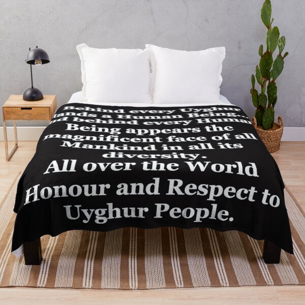 Item preview,   YES, WE SUPPORT THE UIGHURS. designed and sold by Ralek.