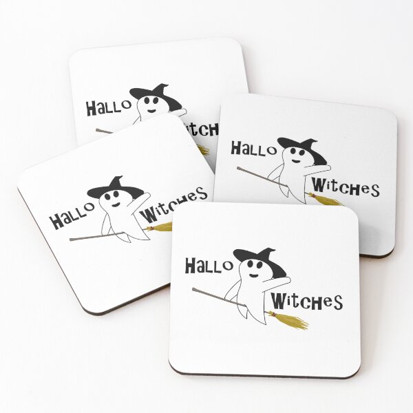 Item preview, Hallo Witches Halloween I Love Halloween Ghost Black Writing designed and sold by Paulina Vanlife.