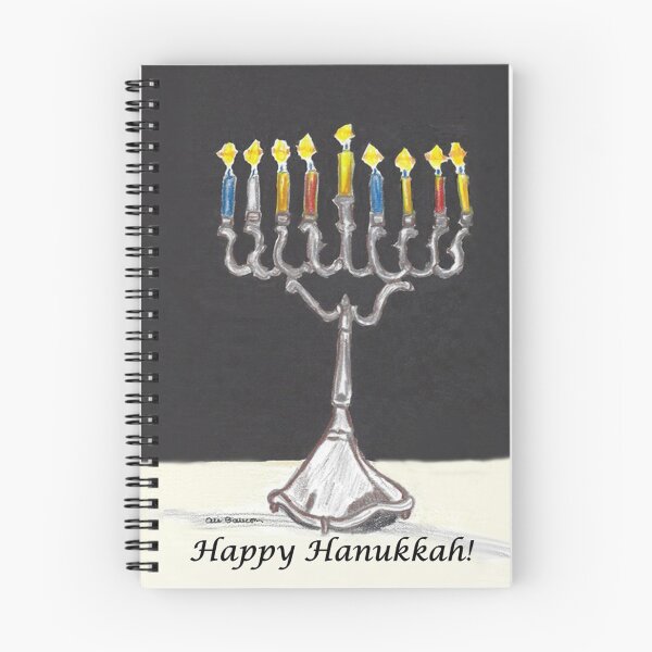 Item preview, Menorah Hanukkah designed and sold by AliCatOriginals.