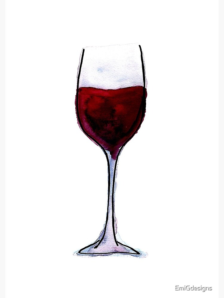 Aesthetic Boho Wine Glass Greeting Card for Sale by Cravio