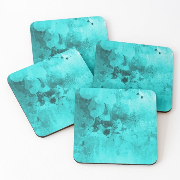 Item preview, Liquid Splatter Grunge in Teal designed and sold by Darcy777.