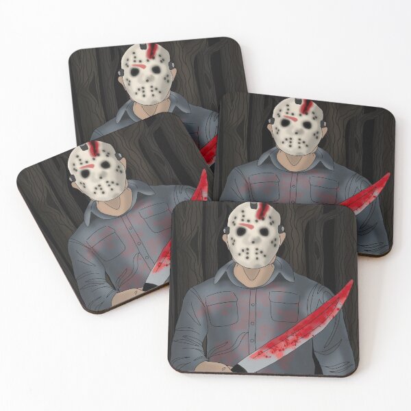 Item preview, Jason Halloween illustration designed and sold by EmiGdesigns.