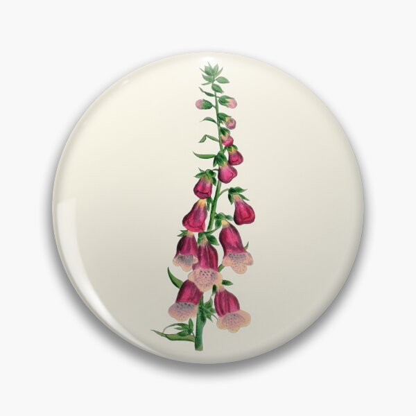 Item preview,  Digitalis Purpurea - Vintage Foxgloves Print, Antique Botanical Illustration, Witches Herbs designed and sold by Larkwort.