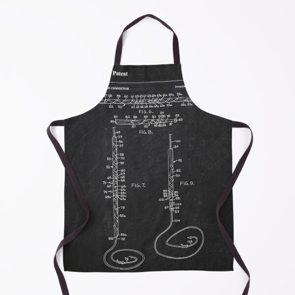 Item preview, Knotless fish line connector 1978 patent chalkboard 2 designed and sold by InkedArtPrints.