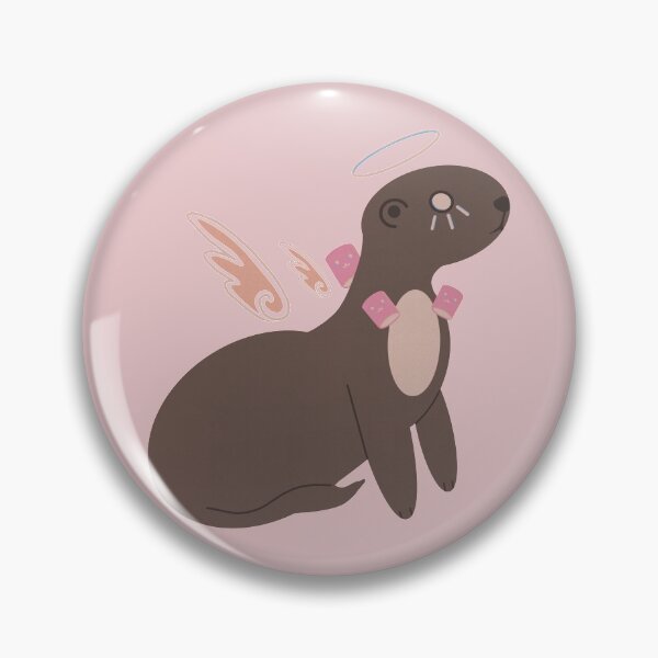 Item preview, Angelic otter (aasimar) designed and sold by BlodigVarg.