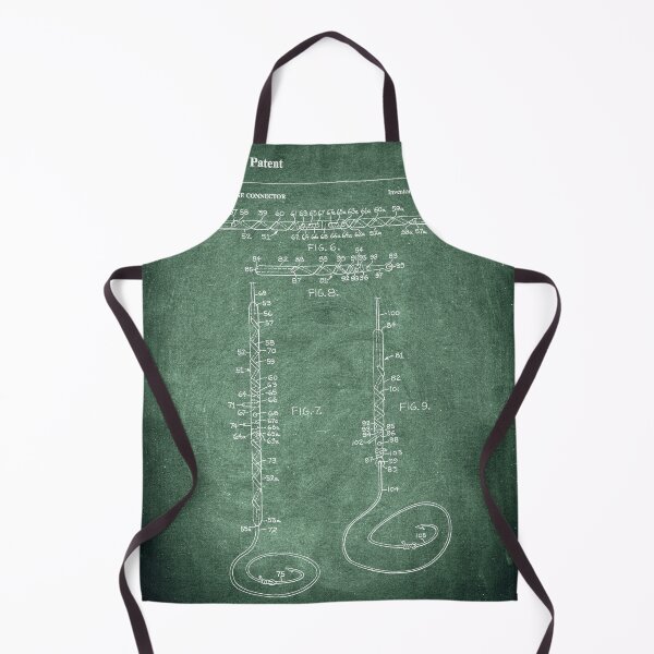 Item preview, Knotless fish line connector 1978 patent green chalkboard 2 designed and sold by InkedArtPrints.