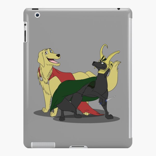 Dogs of Asgard Loki and Thor iPad Snap Case