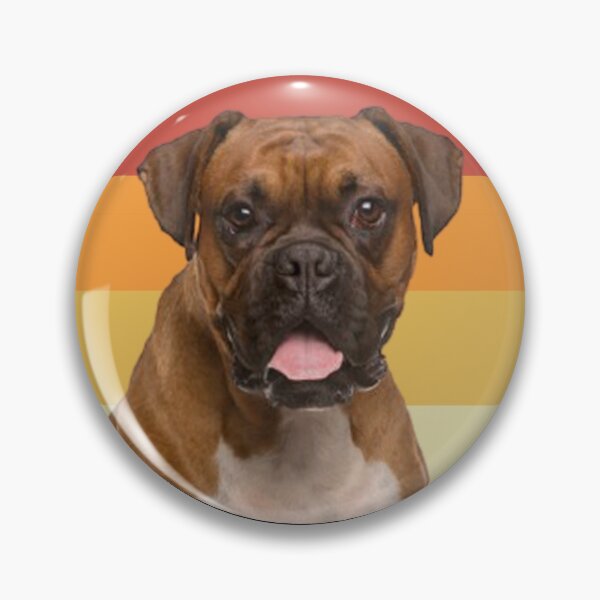 Item preview, boxer dog vintage retro face designed and sold by alaechamlal.