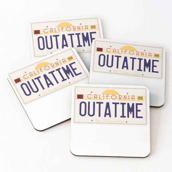 Item preview, Outta time license plate  designed and sold by Jonesy86.