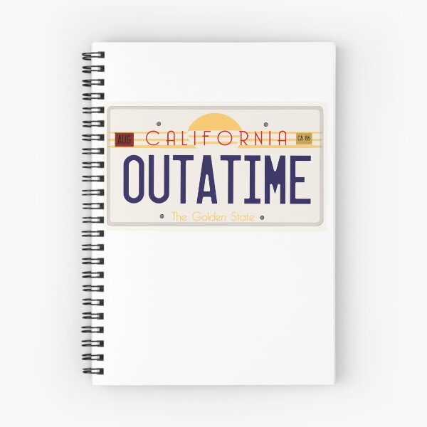 Item preview, Outta time license plate  designed and sold by Jonesy86.