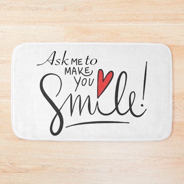 Item preview, Ask me to make you smile designed and sold by shinoshop.