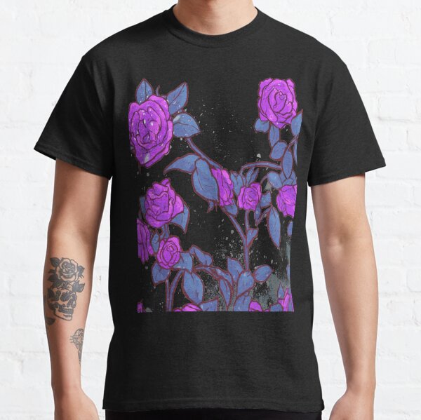 Shekinah Guab X T.Kanero - Purple Roses Classic T-Shirt