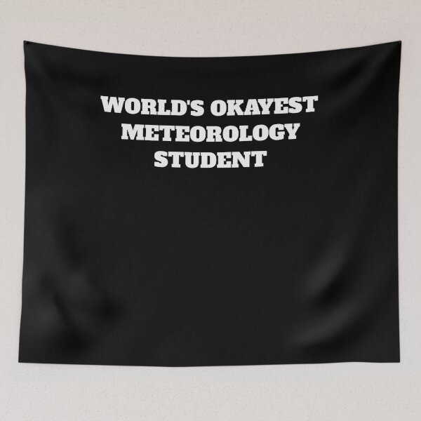 Item preview, World's okayest meteorology student designed and sold by Jeangel97.