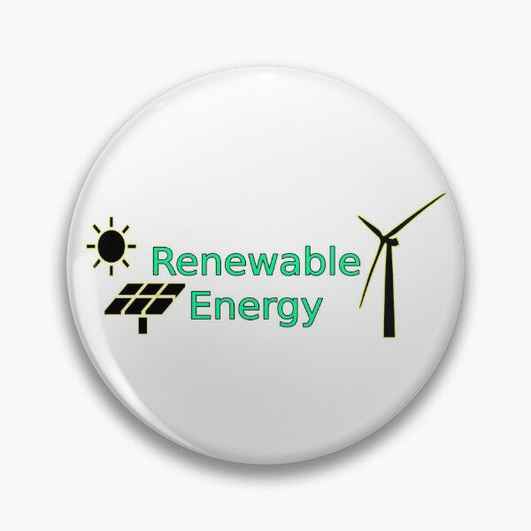 Item preview, Renewable Energy Logo Solar Panels Wind Turbine designed and sold by starcraft542.