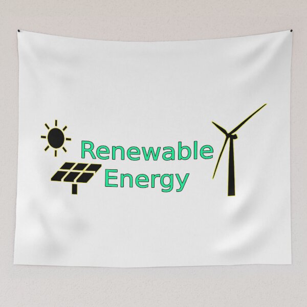 Item preview, Renewable Energy Logo Solar Panels Wind Turbine designed and sold by starcraft542.
